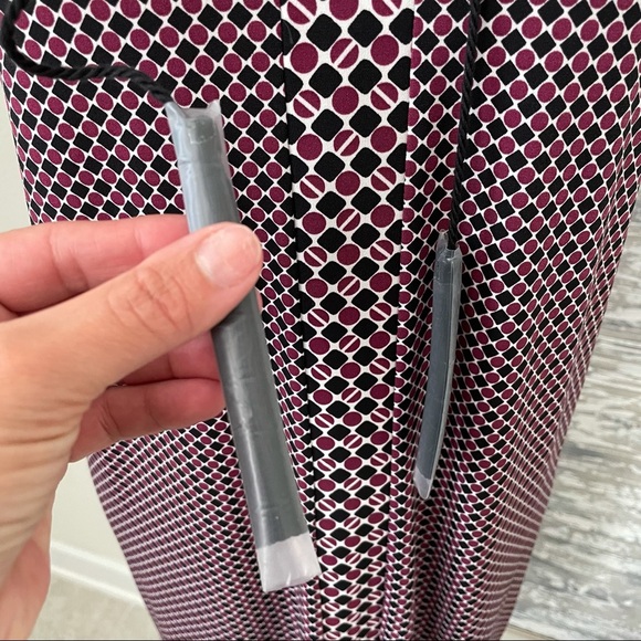 Michael Kors Women’s Garnet Mixed Print Tassel Dress Size S - Picture 12 of 15